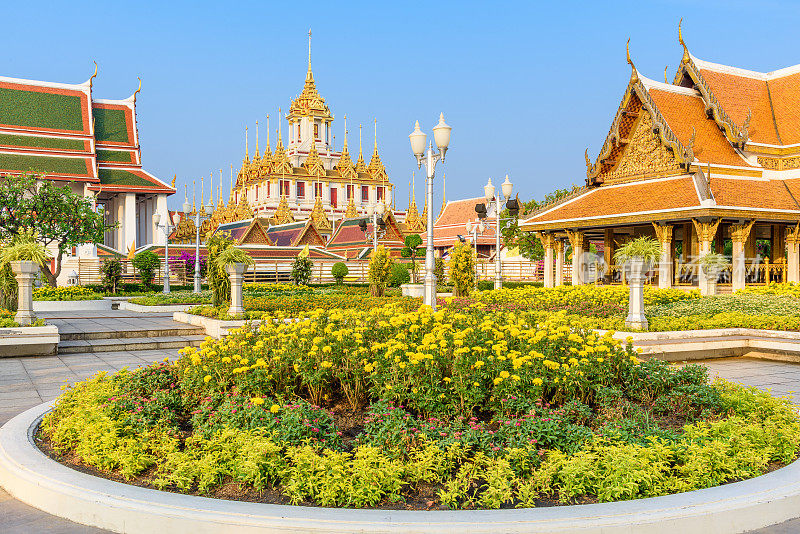 Wat Ratchanatdaram Worawihan - Loha Prasat，曼谷，泰国